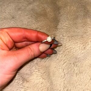 diamanté ring gold/rose gold